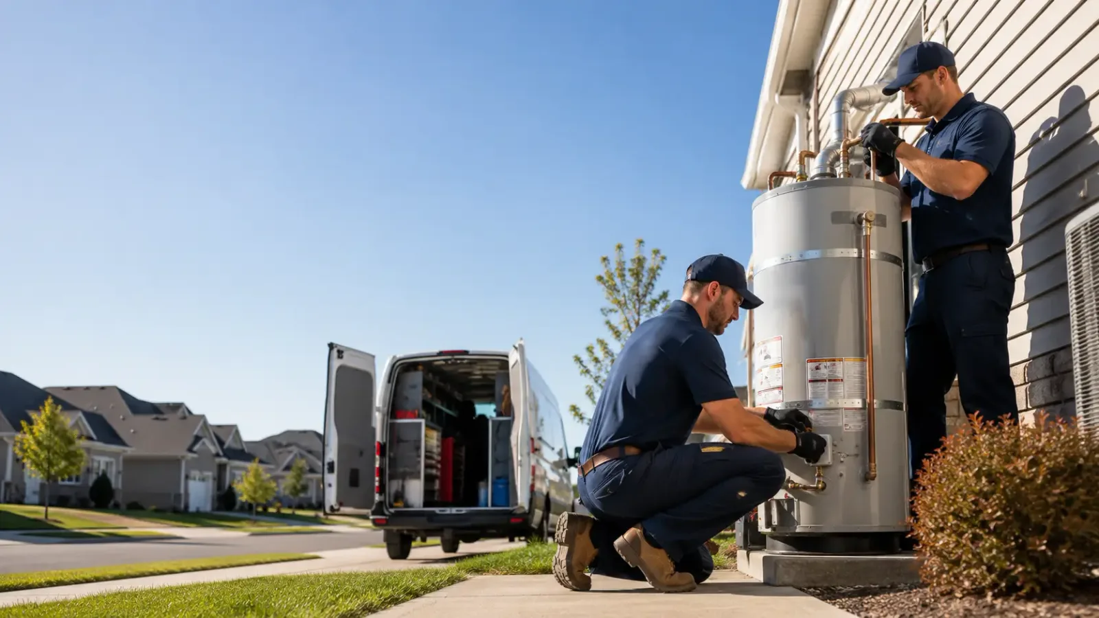 Water Heater Installation in Overpeck, OH